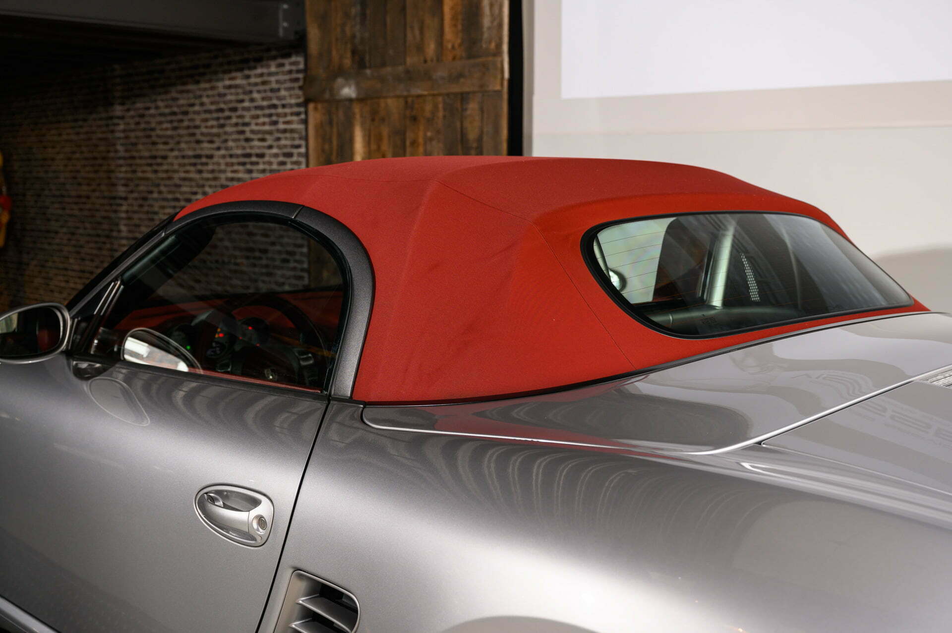 Porsche Boxster RS 60 Spyder automaat GT-silber metallic Car Service Visser Gespecialiseerd in Porsche Hilversum