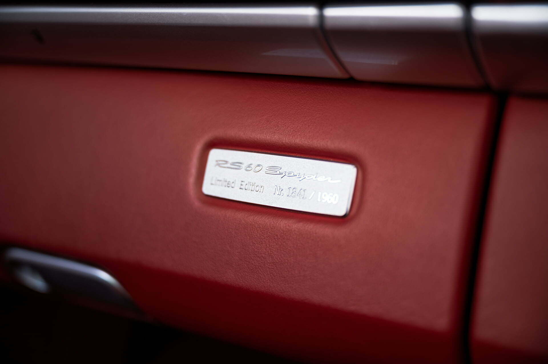 Porsche Boxster RS 60 Spyder automaat GT-silber metallic Car Service Visser Gespecialiseerd in Porsche Hilversum