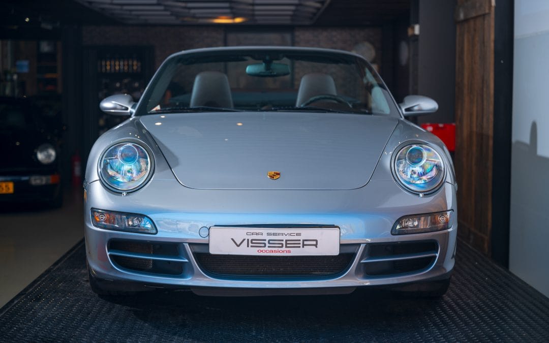Porsche 997 Carrera 4S Cabriolet Automaat GT-Silber-metallic Car Service Visser Gespecialiseerd in Porsche Hilversum