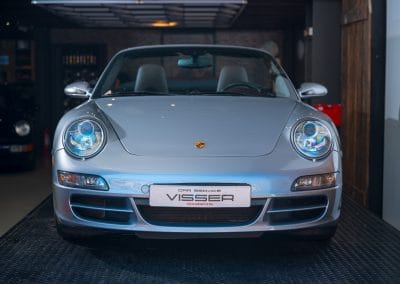 Porsche 997 Carrera 4S Cabriolet Automaat GT-Silber-metallic Car Service Visser Gespecialiseerd in Porsche Hilversum