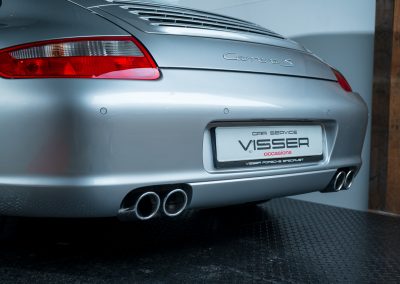 Porsche 997 Carrera S Automaat Coupe Arktissilber-metallic Car Service Visser Gespecialiseerd in Porsche Hilversum