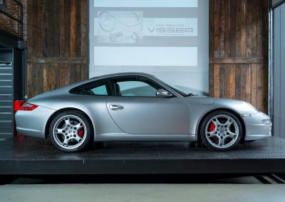 Porsche 997 Carrera S Automaat Coupe Arktissilber-metallic Car Service Visser Gespecialiseerd in Porsche Hilversum