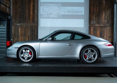 Porsche 997 Carrera S Automaat Coupe Arktissilber-metallic Car Service Visser Gespecialiseerd in Porsche Hilversum
