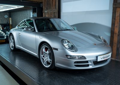 Porsche 997 Carrera S Automaat Coupe Arktissilber-metallic Car Service Visser Gespecialiseerd in Porsche Hilversum