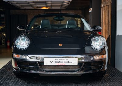 Porsche 997 Carrera 4S Cabriolet Basaltschwarz-metallic Automaat Car Service Visser Gespecialiseerd in Porsche Hilversum