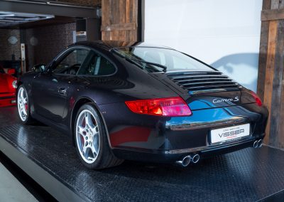 Porsche 997 Carrera S Basaltschwarz-metallic NL-auto 11 Porsche 997 Carrera S Automaat Basaltschwarz Metallic Car Service Visser Gespecialiseerd in Porsche Hilversum