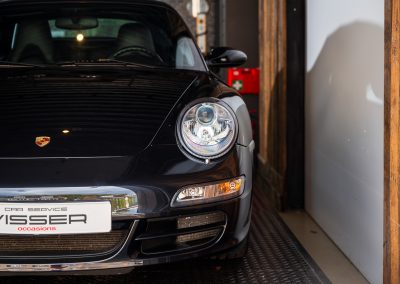 Porsche 997 Carrera 4S Cabriolet Basaltschwarz-metallic gereviseerde motor 9 Porsche 997 Carrera 4S Cabriolet Automaat Basaltscharz-met Car Service Visser Gespecialiseerd in Porsche Hilversum
