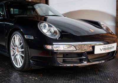 Porsche 997 Carrera 4S Cabriolet Basaltschwarz-metallic gereviseerde motor 7 Porsche 997 Carrera 4S Cabriolet Automaat Basaltscharz-met Car Service Visser Gespecialiseerd in Porsche Hilversum
