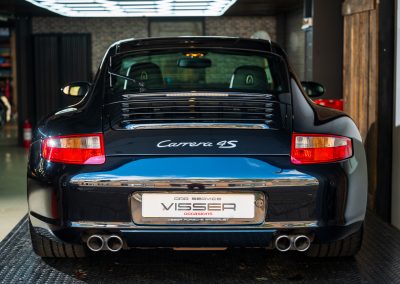 Porsche 997 Carrera 4S Basaltschwarz-metallic NL-auto gereviseerde motor 4 Porsche 997 Carrera 4S Coupe Automaat Basaltschwarz-metallic Car Service Visser Gespecialiseerd in Porsche Hilversum