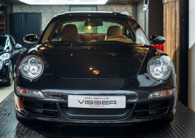 Porsche 997 Carrera 4S Basaltschwarz-metallic 1 Porsche 997 Carrera 4S Handgeschakelde Coupe Basaltschwarz-metallic Car Service Visser Gespecialiseerd in Porsche Hilversum