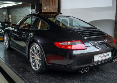 Porsche 997 Carrera 4S Basaltschwarz-metallic 10 Porsche 997 Carrera 4S Handgeschakelde Coupe Basaltschwarz-metallic Car Service Visser Gespecialiseerd in Porsche Hilversum
