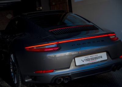 Porsche 991.2 Carrera 4S Automaat Achatgrau metallic Car Service Visser Gespecialiseerd in Porsche Hilversum