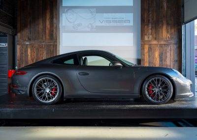 Porsche 991.2 Carrera 4S Automaat Achatgrau metallic Car Service Visser Gespecialiseerd in Porsche Hilversum