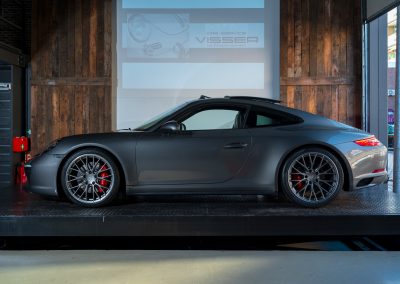 Porsche 991.2 Carrera 4S Automaat Achatgrau metallic Car Service Visser Gespecialiseerd in Porsche Hilversum