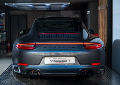 Porsche 991.2 Carrera 4S Automaat Achatgrau metallic Car Service Visser Gespecialiseerd in Porsche Hilversum