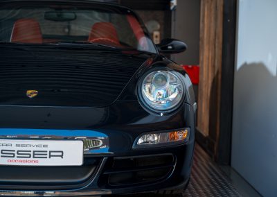 Porsche 997 Carrera S hangeschakelde Cabriolet Basaltschwarz metallic Car Service Visser Gespecialiseerd in Porsche Hilversum