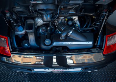 Porsche 997 Carrera S hangeschakelde Cabriolet Basaltschwarz metallic Car Service Visser Gespecialiseerd in Porsche Hilversum