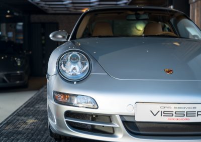 Porsche 997 Carrera S Coupe Arktissilber Handgeschakeld Car Service Visser Gespecialiseerd in Porsche Hilversum