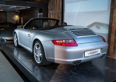 Porsche 997 Carrera S Cabriolet Arktissilber Automaat Car Service Visser Gespecialiseerd in Porsche Hilversum
