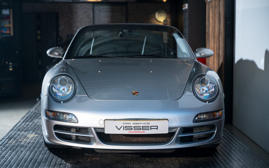 Porsche 997 Carrera S Cabriolet Arktissilber Automaat Car Service Visser Gespecialiseerd in Porsche Hilversum