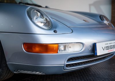 Porsche 993 Carrera Handgeschakeld Polarsilber-met Car Service Visser