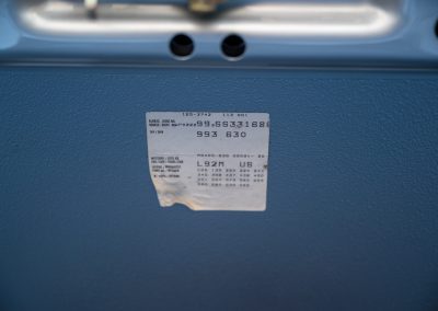 Porsche 993 Carrera Handgeschakeld Polarsilber-met Car Service Visser