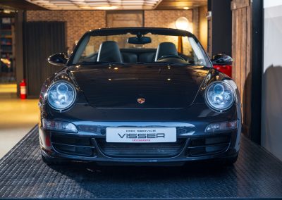 Porsche 997 Carrera 4S Cabriolet Automaat Basaltschwarz-metallic