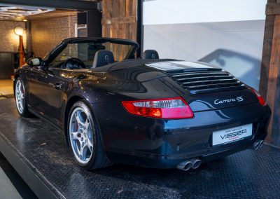 Porsche 997 Carrera 4S Cabriolet Automaat Basaltschwarz-metallic