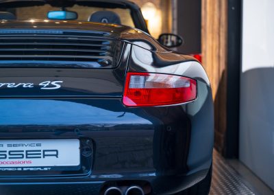 Porsche 997 Carrera 4S Cabriolet Automaat Basaltschwarz-metallic