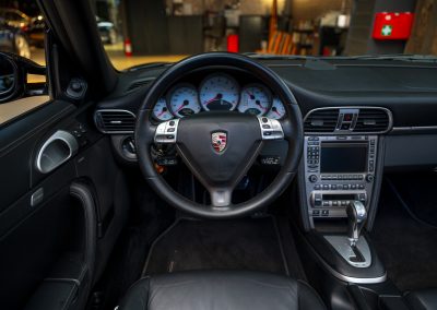 Porsche 997 Carrera 4S Cabriolet Automaat Basaltschwarz-metallic