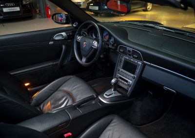 Porsche 997 Carrera 4S Cabriolet Automaat Basaltschwarz-metallic