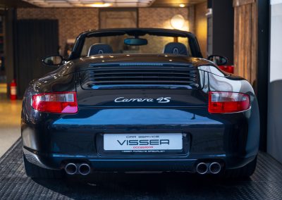 Porsche 997 Carrera 4S Cabriolet Automaat Basaltschwarz-metallic