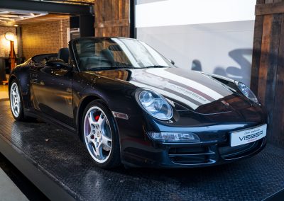 Porsche 997 Carrera 4S Cabriolet Automaat Basaltschwarz-metallic