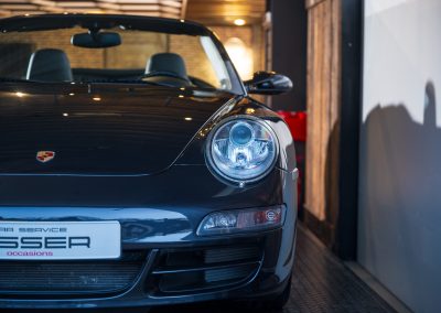 Porsche 997 Carrera 4S Cabriolet Automaat Basaltschwarz-metallic