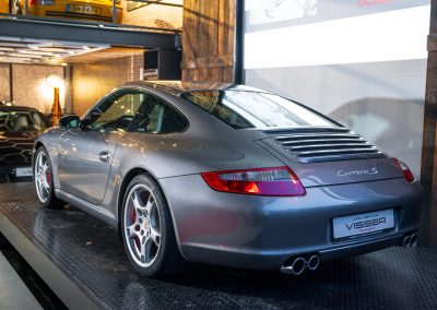 Porsche 997 Carrera S Coupe Handgeschakeld Sealgrau-metallic