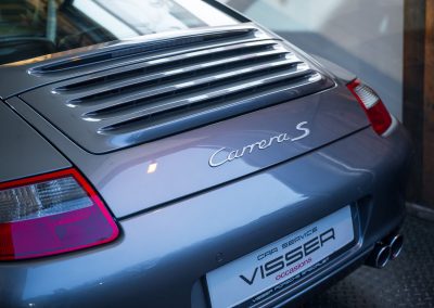 Porsche 997 Carrera S Coupe Handgeschakeld Sealgrau-metallic