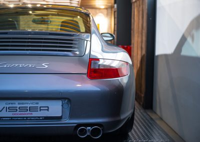 Porsche 997 Carrera S Coupe Handgeschakeld Sealgrau-metallic