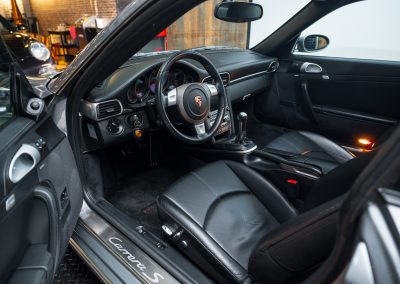 Porsche 997 Carrera S Coupe Handgeschakeld Sealgrau-metallic