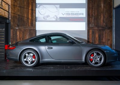 Porsche 997 Carrera S Coupe Handgeschakeld Sealgrau-metallic
