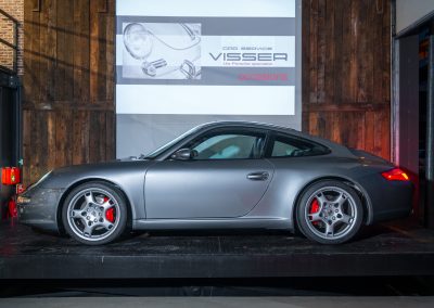 Porsche 997 Carrera S Coupe Handgeschakeld Sealgrau-metallic