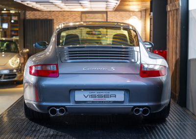 Porsche 997 Carrera S Coupe Handgeschakeld Sealgrau-metallic