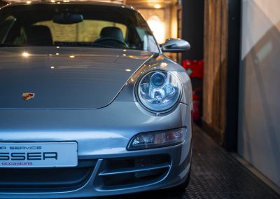 Porsche 997 Carrera S Coupe Handgeschakeld Sealgrau-metallic