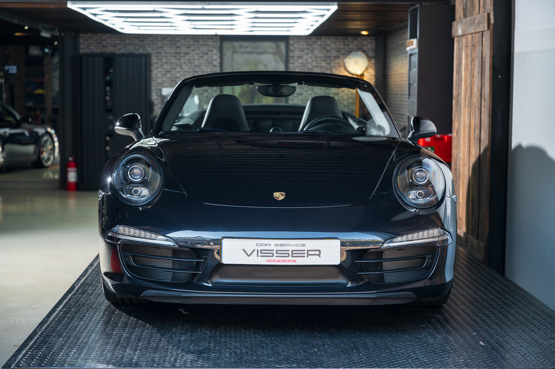 Car Service Visser - Gespecialiseerd in Porsche 7 Porsche 991 Carrera 4S Cabriolet Basaltschwarz-metallic Car Service Visser