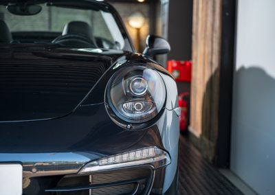 Porsche 991 Carrera 4S Cabriolet Basaltschwarz-metallic Car Service Visser