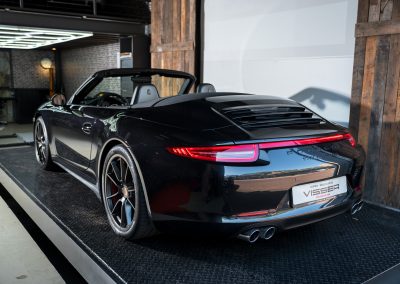 Porsche 991 Carrera 4S Cabriolet Basaltschwarz-metallic Car Service Visser