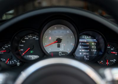 Porsche 991 Carrera 4S Cabriolet Basaltschwarz-metallic Car Service Visser