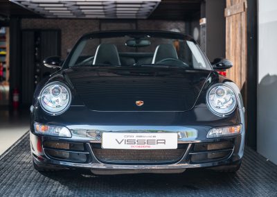 Porsche 997 Carrera 4S Cabrio Basaltschwarz-met Automaat Car Service Visser Porsche