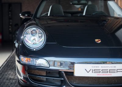 Porsche 997 Carrera 4S Cabrio Basaltschwarz-met Automaat Car Service Visser Porsche