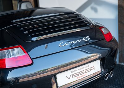 Porsche 997 Carrera 4S Cabrio Basaltschwarz-met Automaat Car Service Visser Porsche