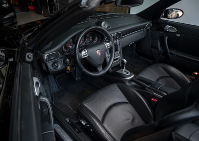 Porsche 997 Carrera 4S Cabrio Basaltschwarz-met Automaat Car Service Visser Porsche